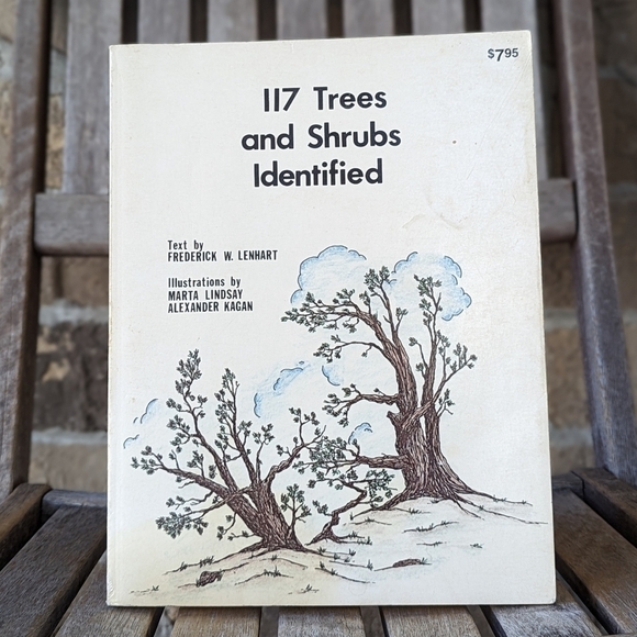 Vintage 1980 117 Trees and Shrubs Identified Identification Book Guide Lenhart - Picture 1 of 12